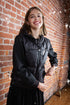 Ellabee Fur Lined Black Bomber